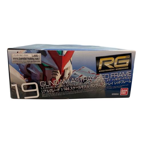 BANDAI (バンダイ) リアルグレード1/144 スケールモデル ガンダムアストレイレッドフレーム ガンプラ