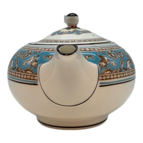 Wedgwood (ウェッジウッド) ティーポット フロレンティーン・ターコイズ