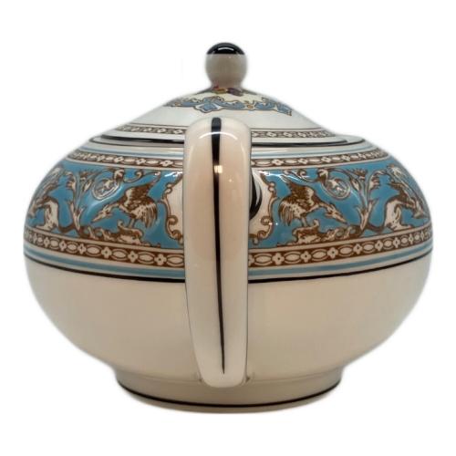 Wedgwood (ウェッジウッド) ティーポット フロレンティーン・ターコイズ