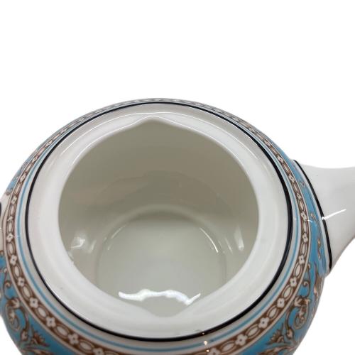 Wedgwood (ウェッジウッド) ティーポット フロレンティーン・ターコイズ