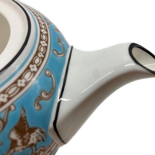 Wedgwood (ウェッジウッド) ティーポット フロレンティーン・ターコイズ