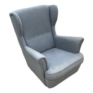 IKEA (イケア) 1人掛けソファー ライトグレー STRANDMON