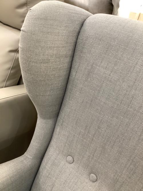 IKEA (イケア) 1人掛けソファー ライトグレー STRANDMON