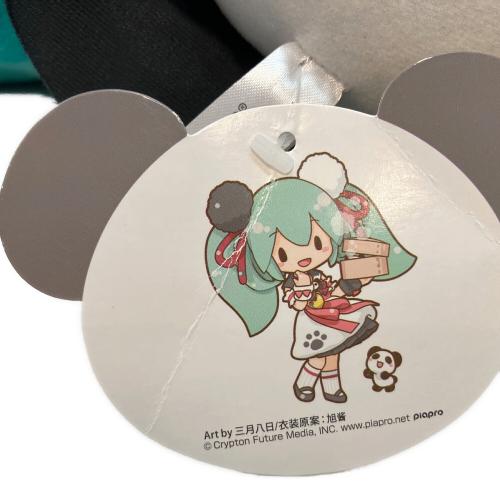 初音ミク (ハツネミク) ふわふわぬいぐるみ”初音ミク-パンダ饅頭” キャラクターグッズ SEGA
