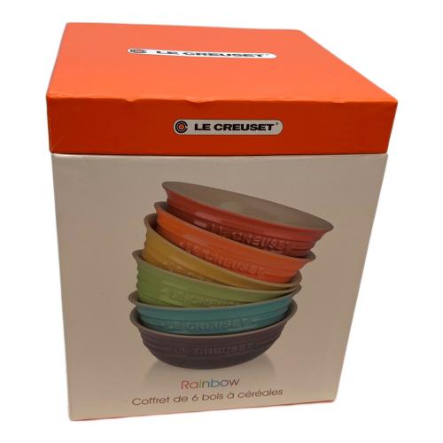 LE CREUSET (ルクルーゼ) シリアルボウル レインボーコレクション