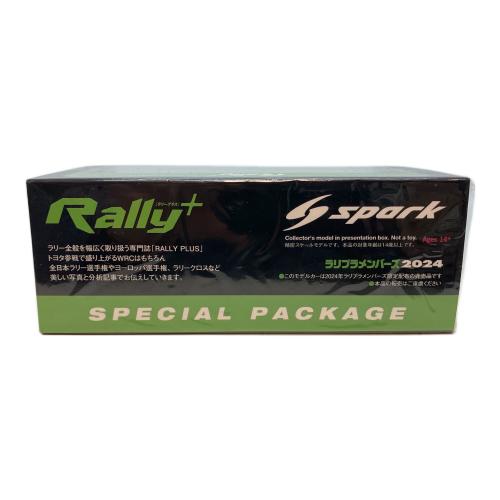 RALLY+ (ラリープラス) Toyota GR Yaris Rally2 2024 Production Model ダイキャストカー Spark
