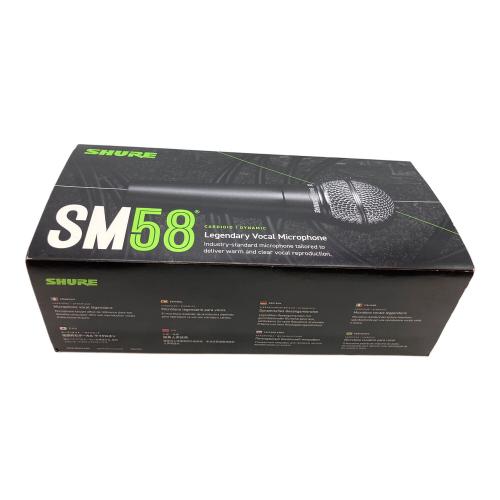 SHURE (シュア) ダイナミックマイクロフォン SM58