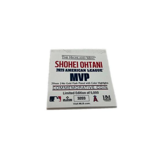 WBC 記念コイン 大谷翔平 2023 アメリカンリーグ MVP