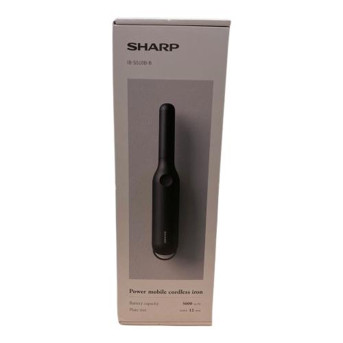 SHARP (シャープ) コードレスヘアーアイロン IB-S510B-B