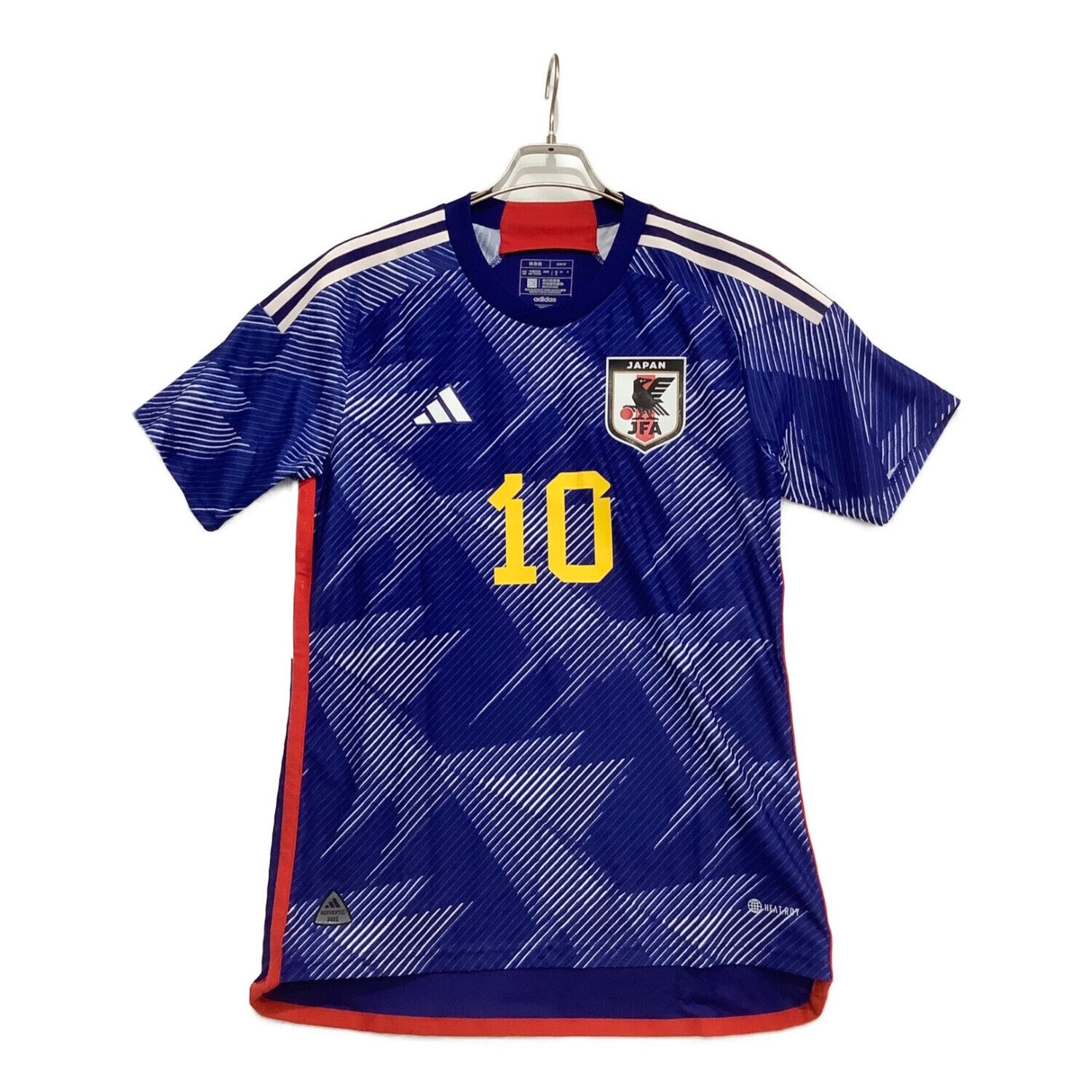 adidas (アディダス) サッカーユニフォーム メンズ SIZE L ブルー 日本