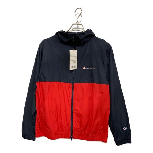 Champion (チャンピオン) ゴルフウェア(トップス) メンズ SIZE M ネイビー×レッド フーデッドジャケット C3-RG601