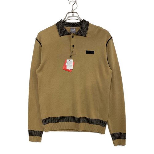 PUMA (プーマ) ゴルフウェア(トップス) メンズ SIZE L カーキ ポロシャツ 539358-02