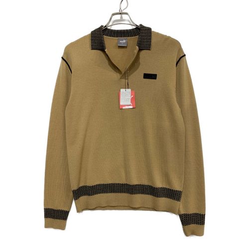 PUMA (プーマ) ゴルフウェア(トップス) メンズ SIZE L カーキ ポロシャツ 539358-02