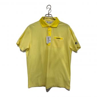Black&White (ブラックアンドホワイト) ゴルフシャツ メンズ SIZE LL イエロー BGS9609JC