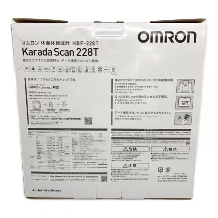OMRON (オムロン) 体重体組成計 HBF-228T