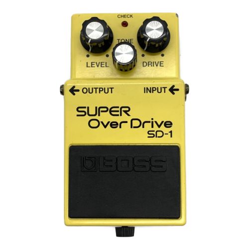 BOSS (ボス) ギターエフェクター SUPER Over Drive SD-1 JRC4558DD搭載 
