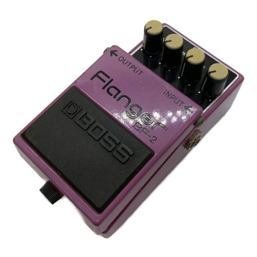 BOSS (ボス) ギターエフェクター Flanger BF-1 ACAアダプター対応製品 動作確認済み