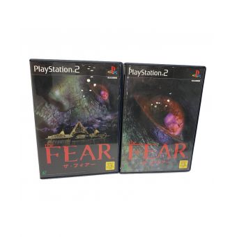the FEAR ザ・フィアー Playstation2用ソフト 4枚セット CERO C (15歳以上対象)
