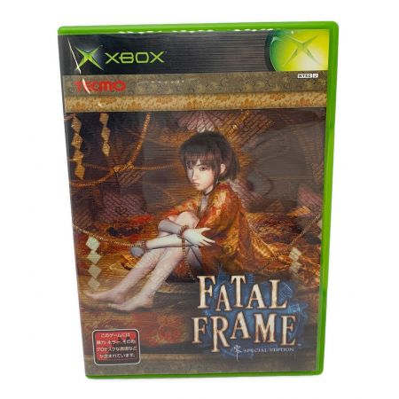 TECMO Xbox用ソフト Fatal Frame -零 SPECIAL EDITION 