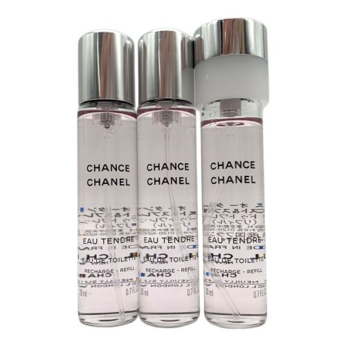 CHANEL (シャネル) 香水 チャンス オー タンドゥル ツィスト スプレイ 20ml×3 残量80%-99%