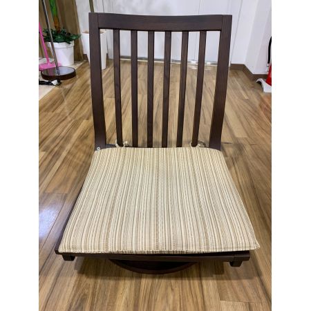 karimoku (カリモク) 回転座椅子 ダークブラウン 木製