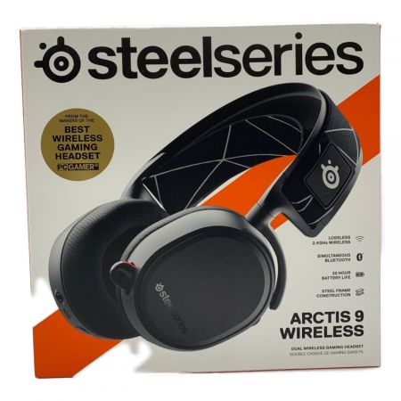 steelseries (スティールシリーズ) ゲーミングヘッドセット ARCTIS9 WIRELESS