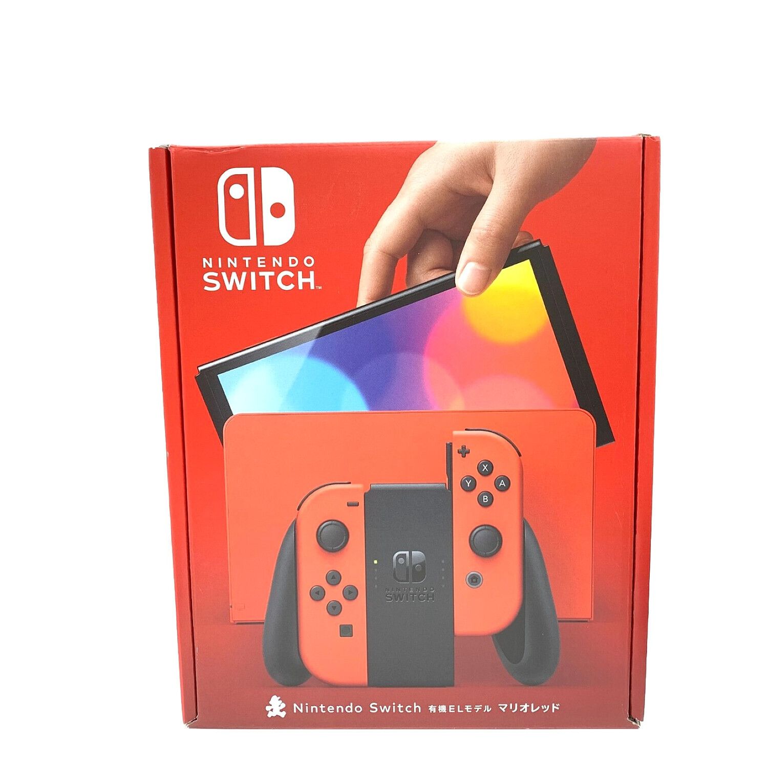 Nintendo Switch（有機ELモデル） マリオレッド＋ソフトフィギア