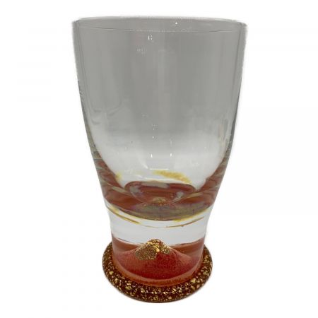 ノグチミエコ (ノグチエミコ) 富士冷酒杯 noguchi glass レッド