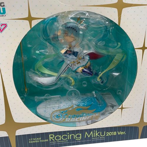 GOODSMILE COMPANY (グッドスマイルカンパニー) フィギュア RACING MIKU2018 1/7スケールフィギュア