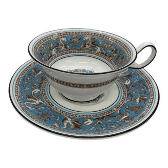 Wedgwood (ウェッジウッド) カップ&ソーサー フロレンティーン・ターコイズ