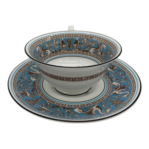 Wedgwood (ウェッジウッド) カップ&ソーサー フロレンティーン・ターコイズ