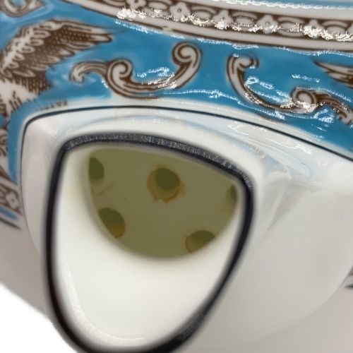 Wedgwood (ウェッジウッド) ティーポット Lサイズ 1200ml フロレンティーン・ターコイズ