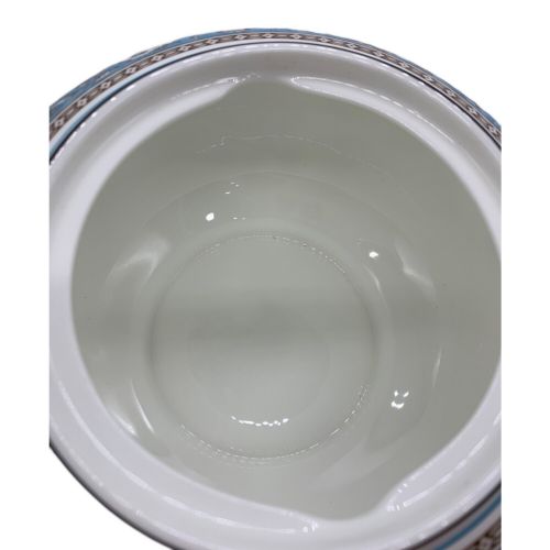 Wedgwood (ウェッジウッド) ティーポット Lサイズ 1200ml フロレンティーン・ターコイズ