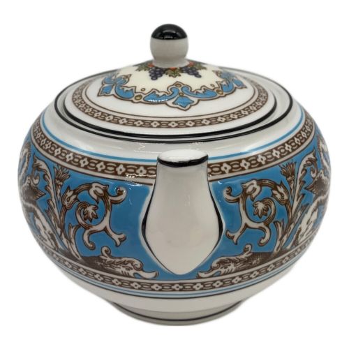 Wedgwood (ウェッジウッド) シュガーポット フロレンティーン・ターコイズ