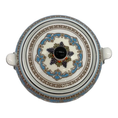 Wedgwood (ウェッジウッド) シュガーポット フロレンティーン・ターコイズ