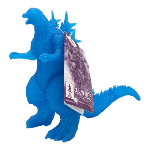ゴジラ(2023) クリアラメブルー 「ゴジラ-1.0」 ムービーモンスターシリーズ ゴジラ・ストア＆劇場限定 タグ付き ソフビフィギュア
