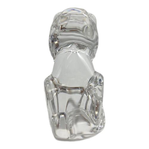 STEUBEN GLASS (スチューベン・グラス・ワークス) ガラスオブジェ ライオン