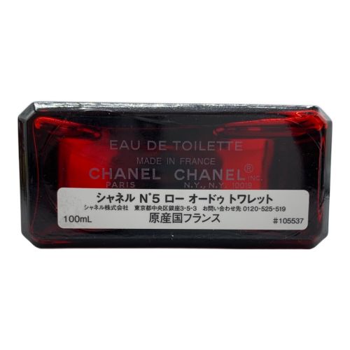 CHANEL (シャネル) オードトワレ レッドエディション No.5 ロー 100ml 残量80%-99%