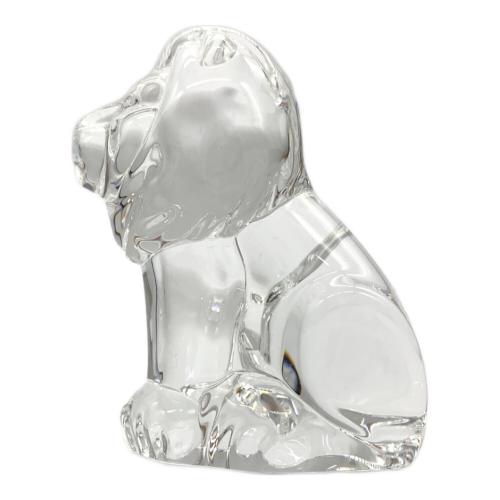 STEUBEN GLASS (スチューベン・グラス・ワークス) ガラスオブジェ ライオン