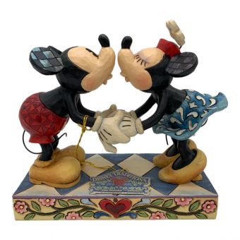 DISNEY TRADITIONS (ディズニートラディションズ) キャラクターグッズ SHOWCASE COLLECTION ミッキー＆ミニー キス