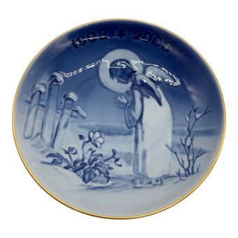 ROYAL COPENHAGEN (ロイヤル・コペンハーゲン) イヤープレート 1908-2008年【100周年記念】祈り