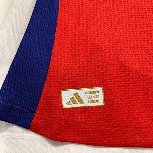 adidas (アディダス) サッカーユニフォーム メンズ SIZE XL レッド×ホワイト アーセナル・オーセンティックユニフォーム KNW84