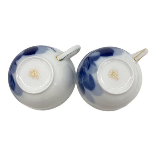 大倉陶園 (オオクラトウエン) カップ&ソーサー ブルーローズ(8211)