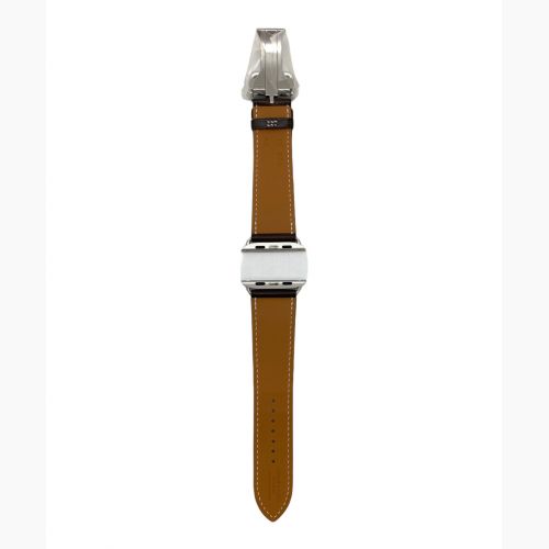 HERMES (エルメス) Apple watch用レザーストラップ ブラウン 未使用品