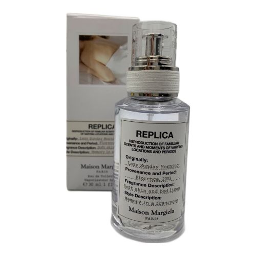 Maison Margiela　REPLICA オードトワレ レイジーサンデーモーニング 30ml 残量80%-99%