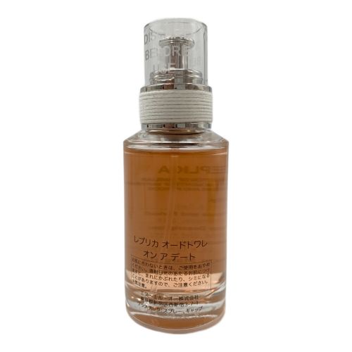 Maison Margiela (メゾンマルジェラ) オードトワレ レプリカ オン ア デート 30ml 残量80%-99%