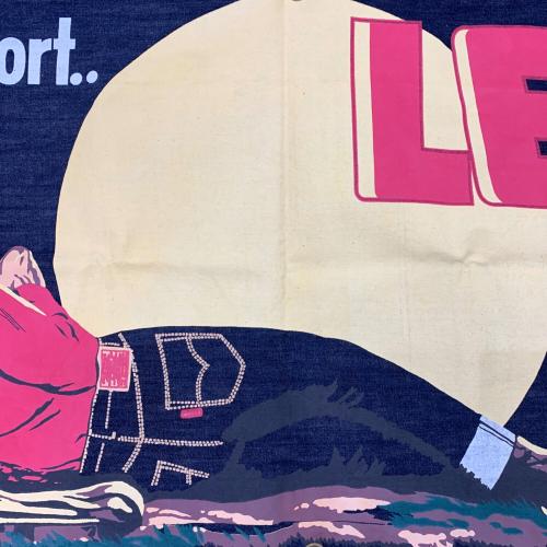 LEVI'S (リーバイス) デニムバナー 横約180cm×縦約70cm