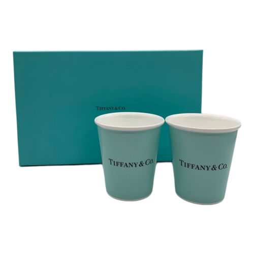 TIFFANY & Co. (ティファニー) コーヒーカップ 11825 2Pセット