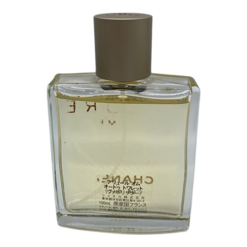 CHANEL (シャネル) オードトワレ ヴァポリザター 100ml 残量80%-99%