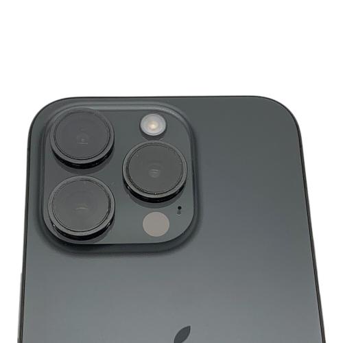 Apple (アップル) iPhone15 Pro サインアウト確認済 350020988061119 ー SIM FREE 修理履歴無し 1TB バッテリー:Bランク(86%) 程度:Bランク iOS Blancco社データ消去済み